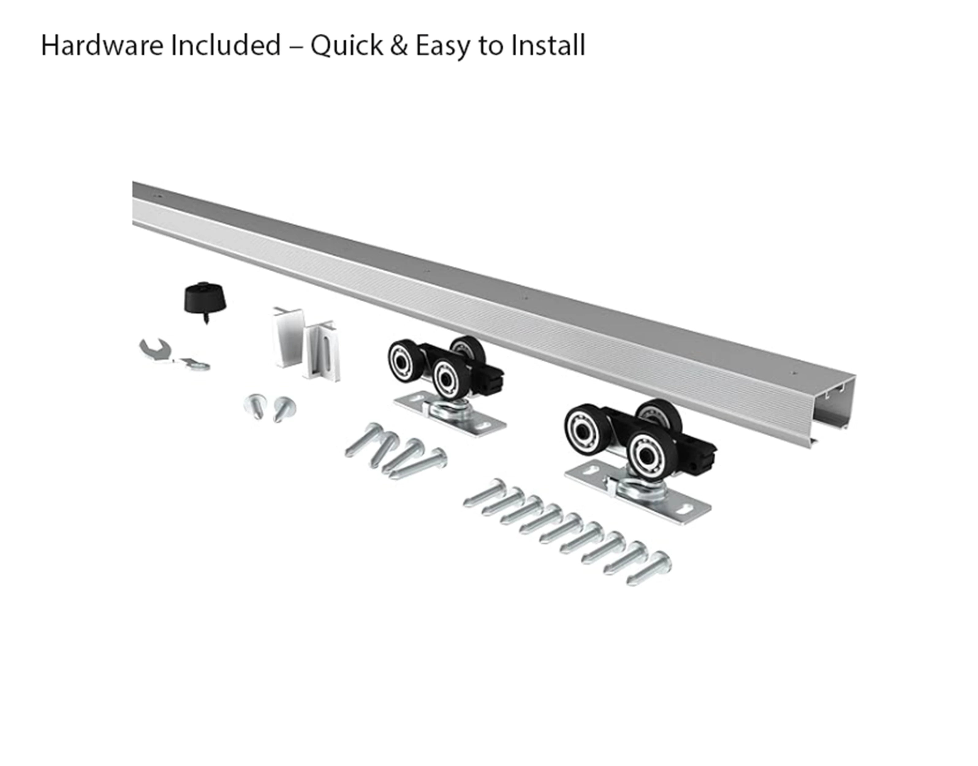 Sliding Barn Door with Decorative Overlay  Sliding Barn Door.